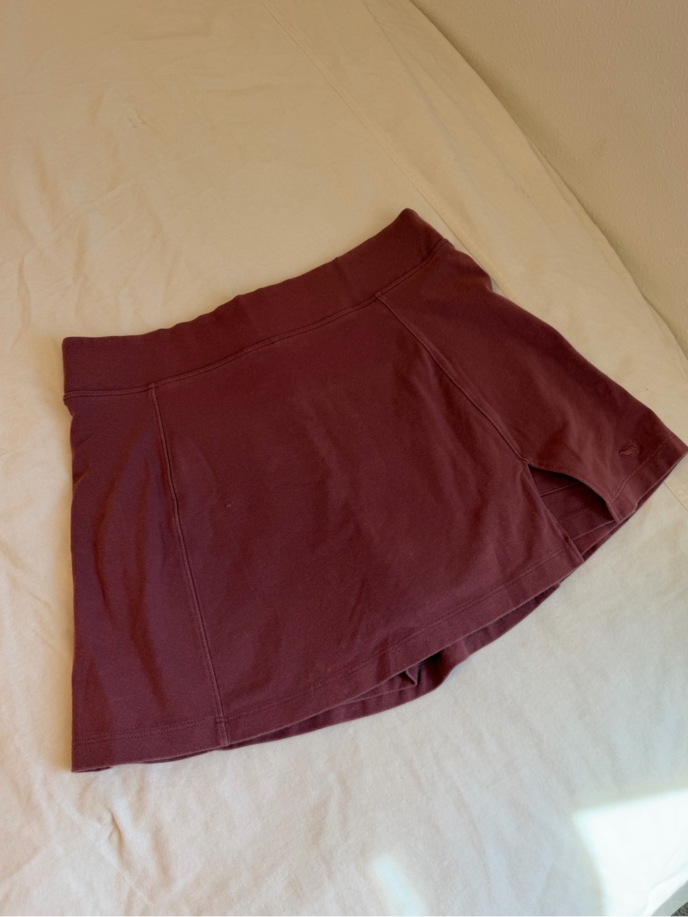 PINK Victoria's Secret Maroon Athletic Skort